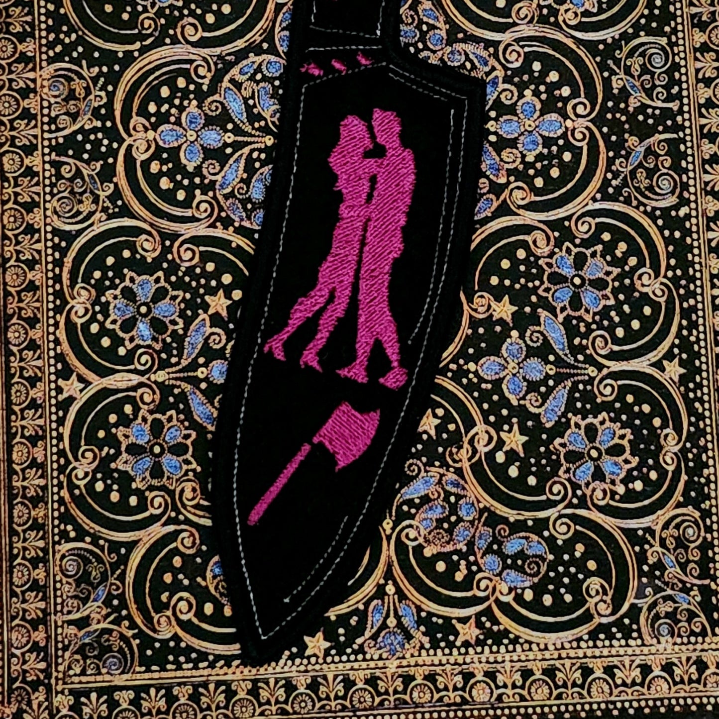 Marque-pages brodé « Butcher & Blackbird »