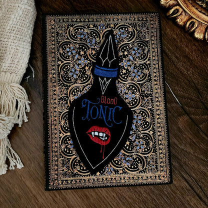Marque-pages brodé « Blood»