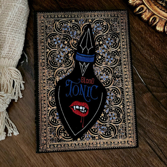 Marque-pages brodé « Blood»