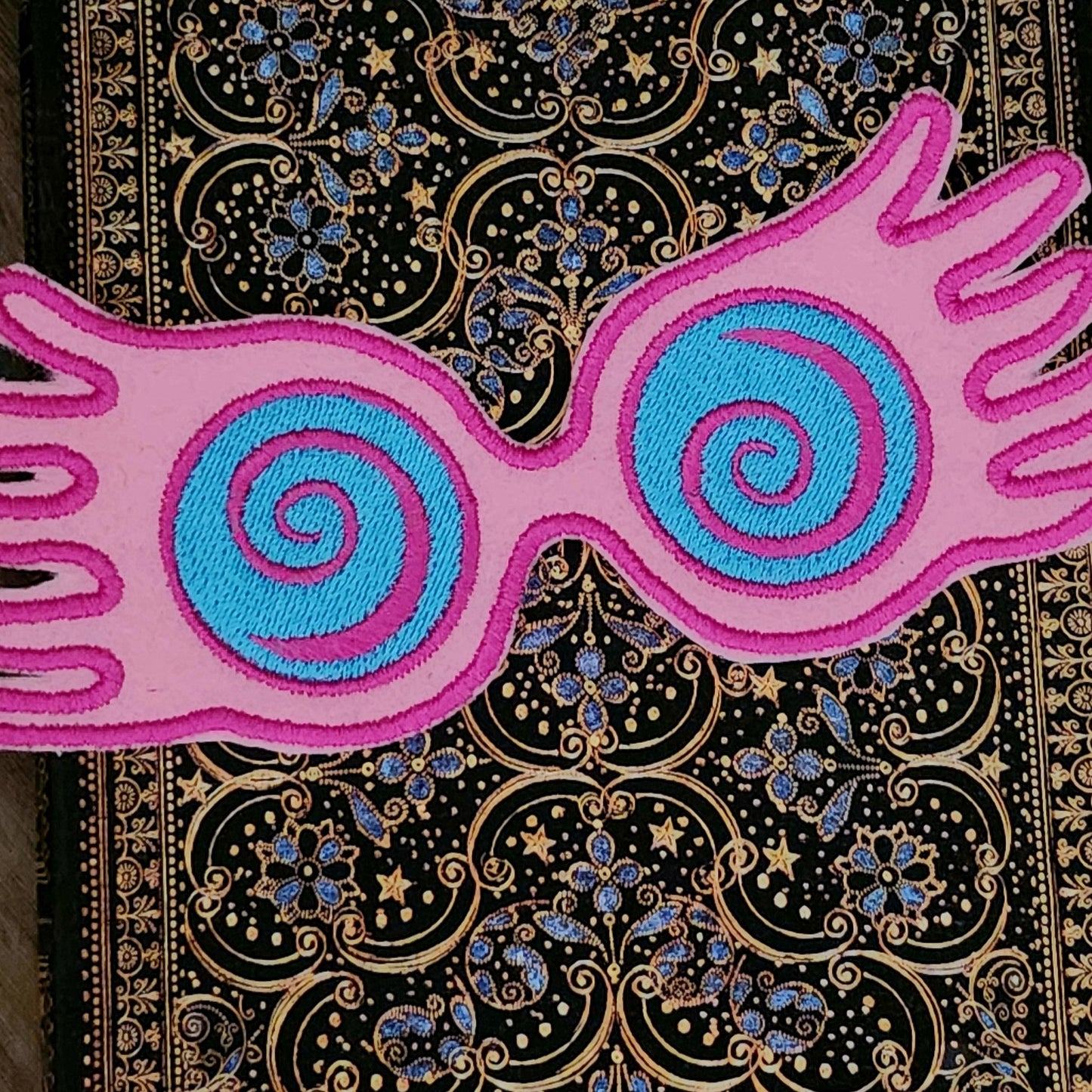 Marque-pages brodé « Luna »