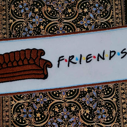 Marque-pages brodé « Friends »