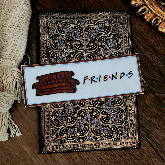Marque-pages brodé « Friends »