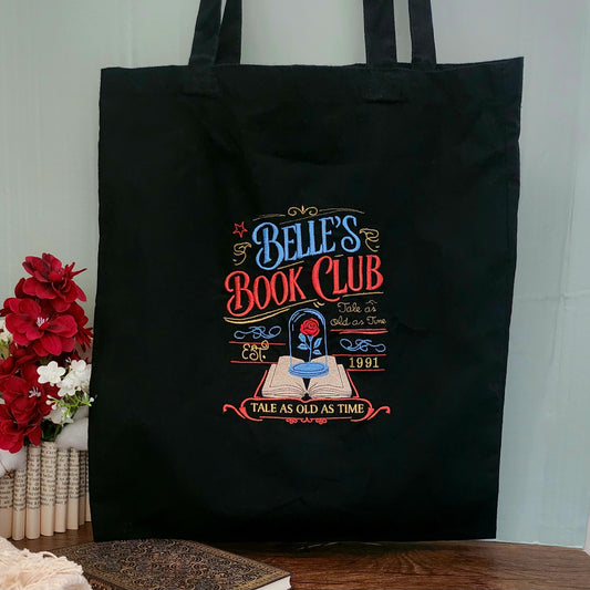 Tote bag « Belle's Book Club »