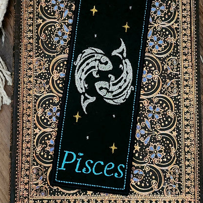 Marque-pages brodé « Poisson »