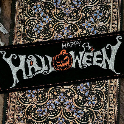 Marque-pages brodé « Halloween »
