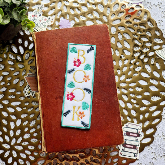 Marque-pages brodé « Summer »