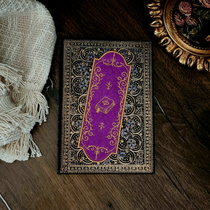 Marque-page brodé  « Les grimoires de l'imaginaire »