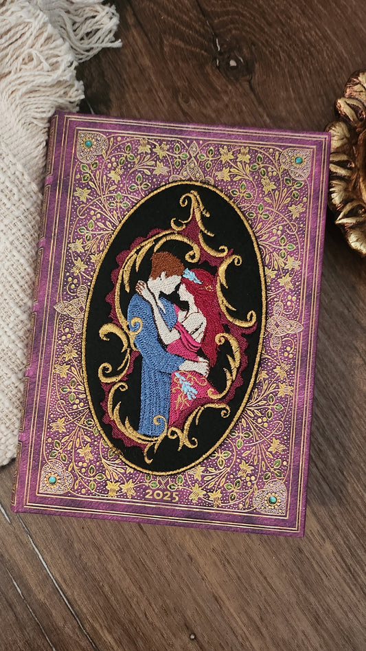Marque-pages brodé « Il était une fois »