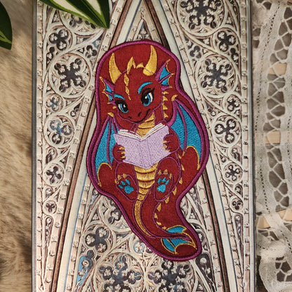 Marque-pages brodé " Dragon "